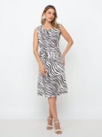 Vestido de Viscose Simples